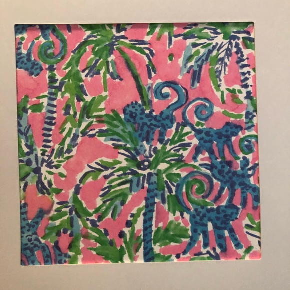 Lillly Pulitzer 5x5 matted print - Picture 5 of 6
